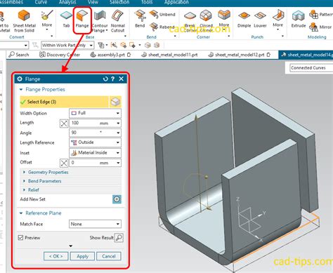 nx convert to sheet metal|sheet metal nx cad.